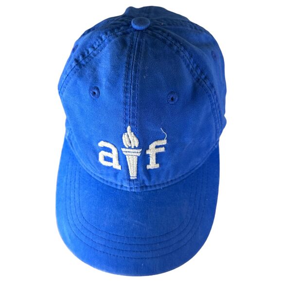 Abercrombie & Fitch Kids Royal Blue Snapback Baseball Hat One Size NEW with Tags - Picture 1 of 7